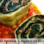Rotolo d'épinards et de fromage cottage avec Thermomix