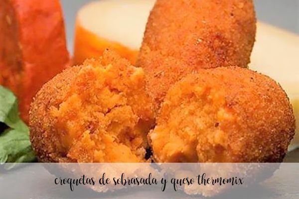 Croquettes sobrasada et fromage thermomix
