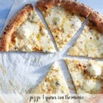 Pizza 4 fromages au thermomix