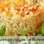 Quinoa aux poireaux et courgettes au thermomix