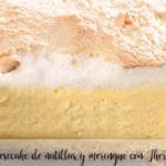 Gâteau au fromage crème anglaise et meringue au Thermomix