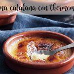 Crème catalane au thermomix