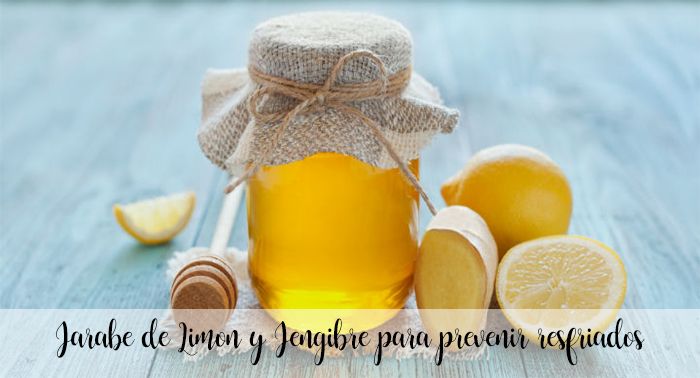 Sirop de citron et de gingembre pour prévenir les rhumes
