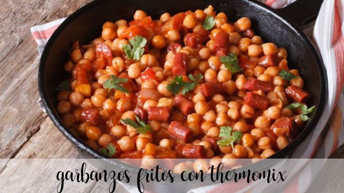 Pois chiches frits au thermomix
