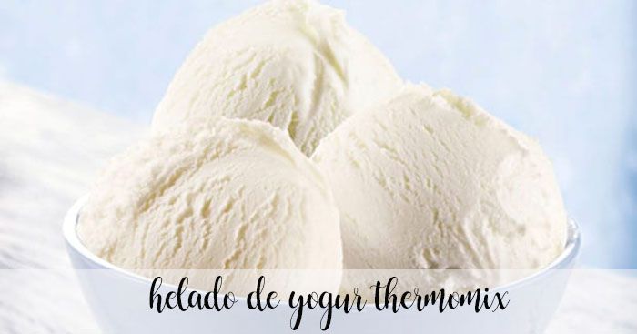 Recette de glace au yaourt au Thermomix - Facile