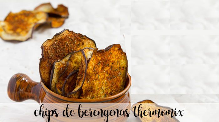 Chips d'aubergines au thermomix