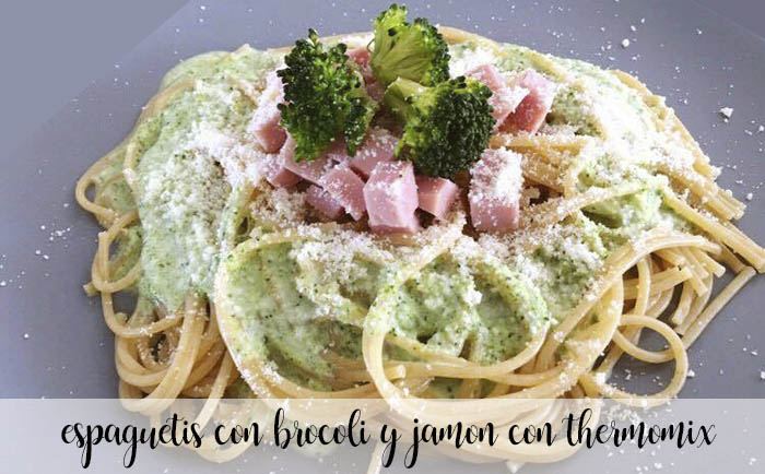 Spaghetti Au Brocoli Et Jambon Au Thermomix