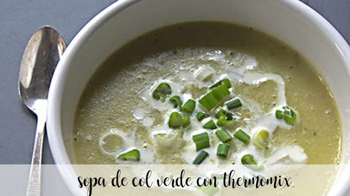 soupe au chou vert au thermomix