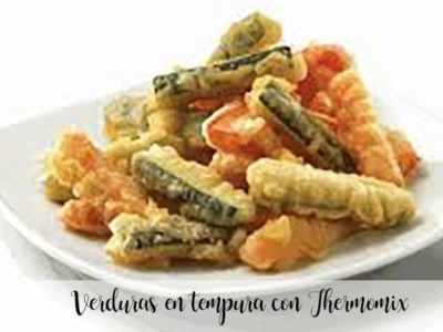Légumes en tempura au Thermomix