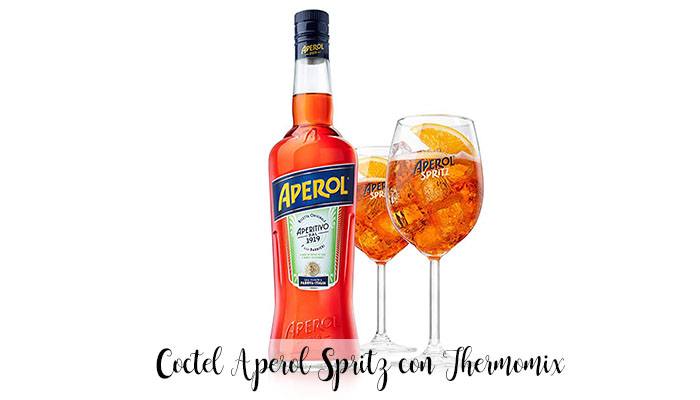 Cocktail Aperol Spritz avec Thermomix