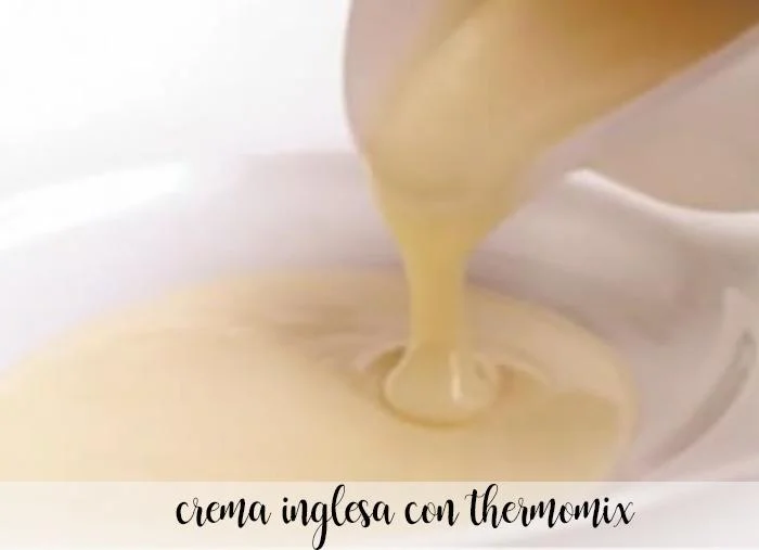 Crème Anglaise au Thermomix