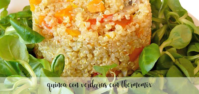 Quinoa aux poireaux et courgettes au thermomix