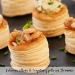 Volaunes farcies aux gambas et poulet au Thermomix