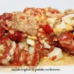 Salade de poivrons chauds au Varoma avec Thermomix