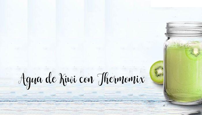 Eau de kiwi au Thermomix