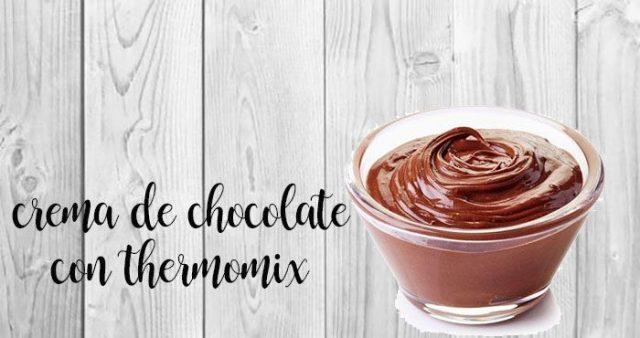 Crème au chocolat au Thermomix