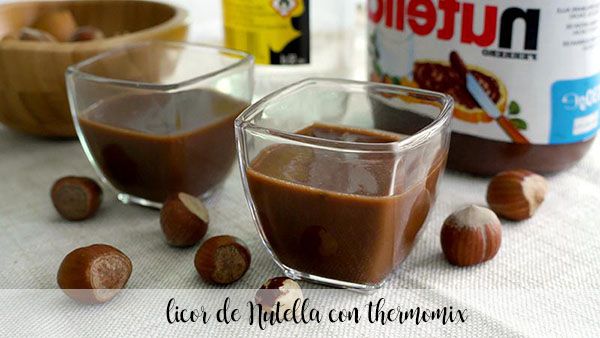 Liqueur de Nutella au thermomix