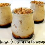 Mousse de nougat au thermomix