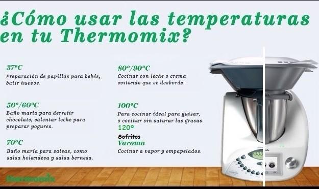 températures au thermomix