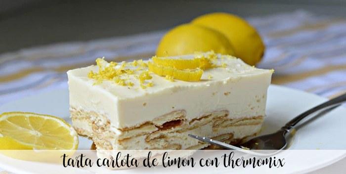 Gâteau au citron Carlota avec Thermomix