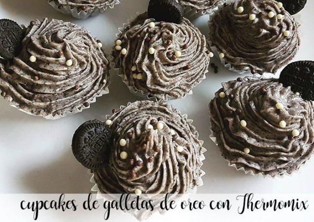 cupcakes aux biscuits oreo avec Thermomix