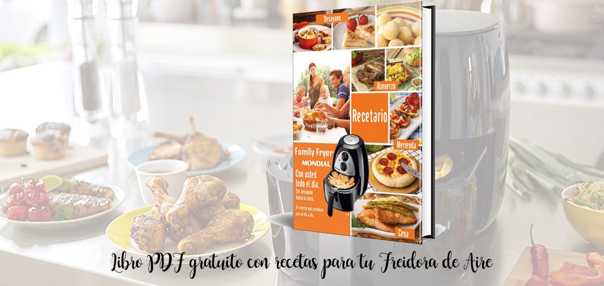 Livre PDF gratuit avec des recettes pour votre Air Fryer