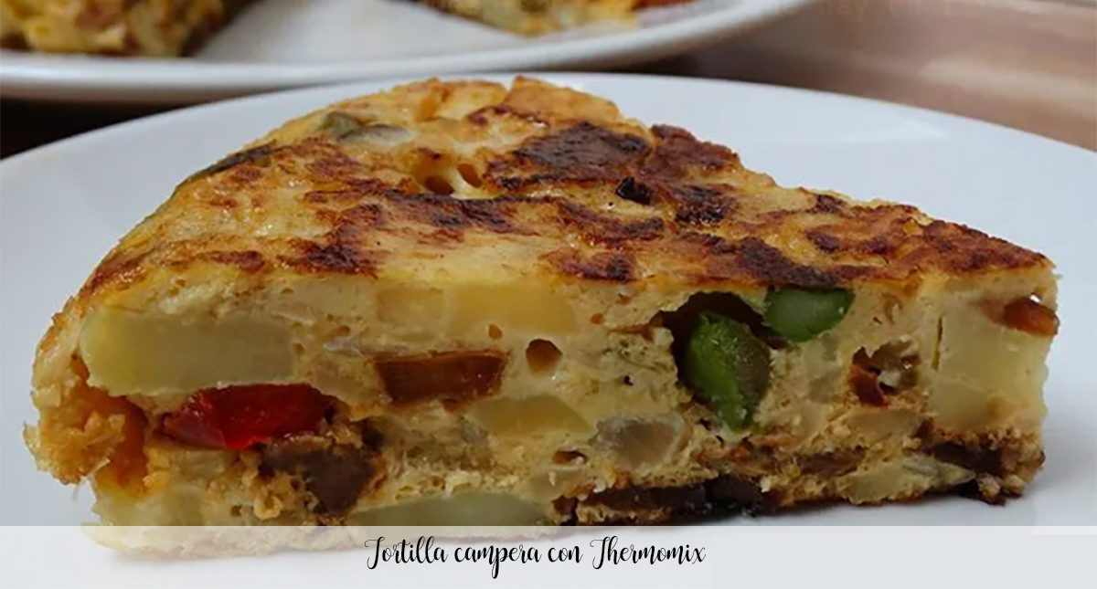 Omelette campagnarde au Thermomix