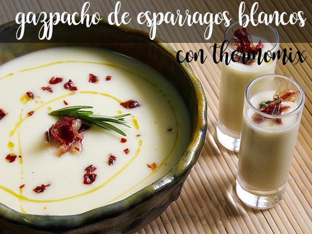 Gaspacho d’asperges blanches au thermomix