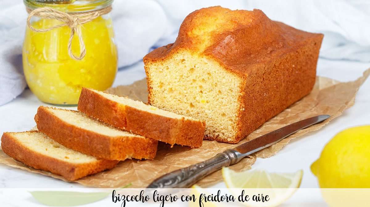 Gâteau léger avec friteuse à air – friteuse à air - recettes pour thermomix