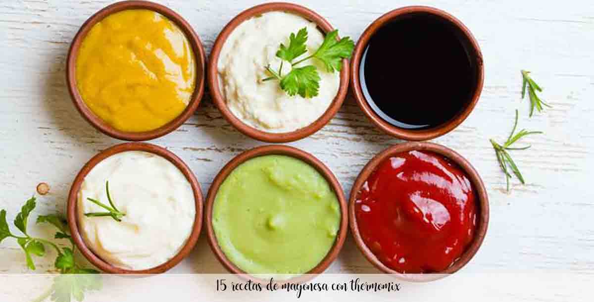 15 recettes de mayonnaise au thermomix