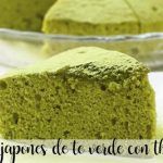 Gâteau japonais au thé vert avec Thermomix