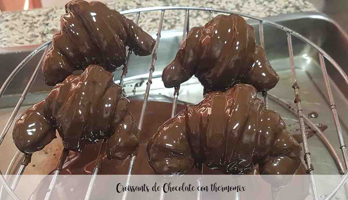 Croissants au chocolat au thermomix