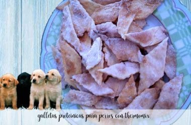 biscuits protéinés pour chiens au thermomix