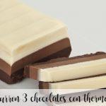 Nougat aux trois chocolats au Thermomix