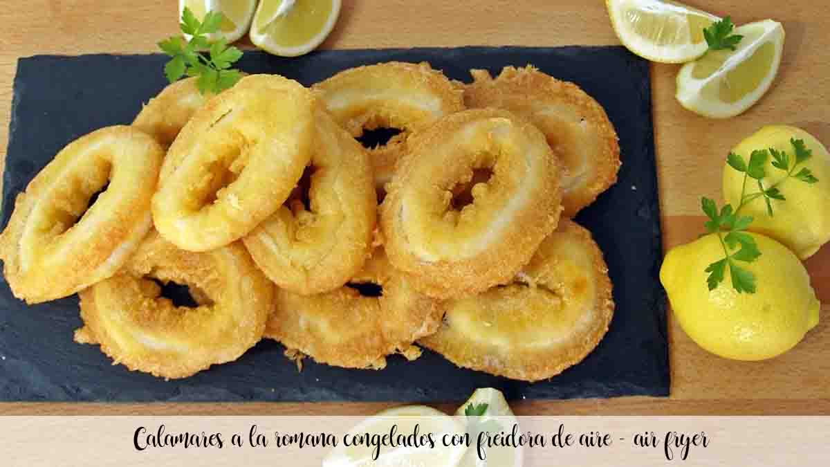 Calamars surgelés avec friteuse à air friteuse à - recettes pour