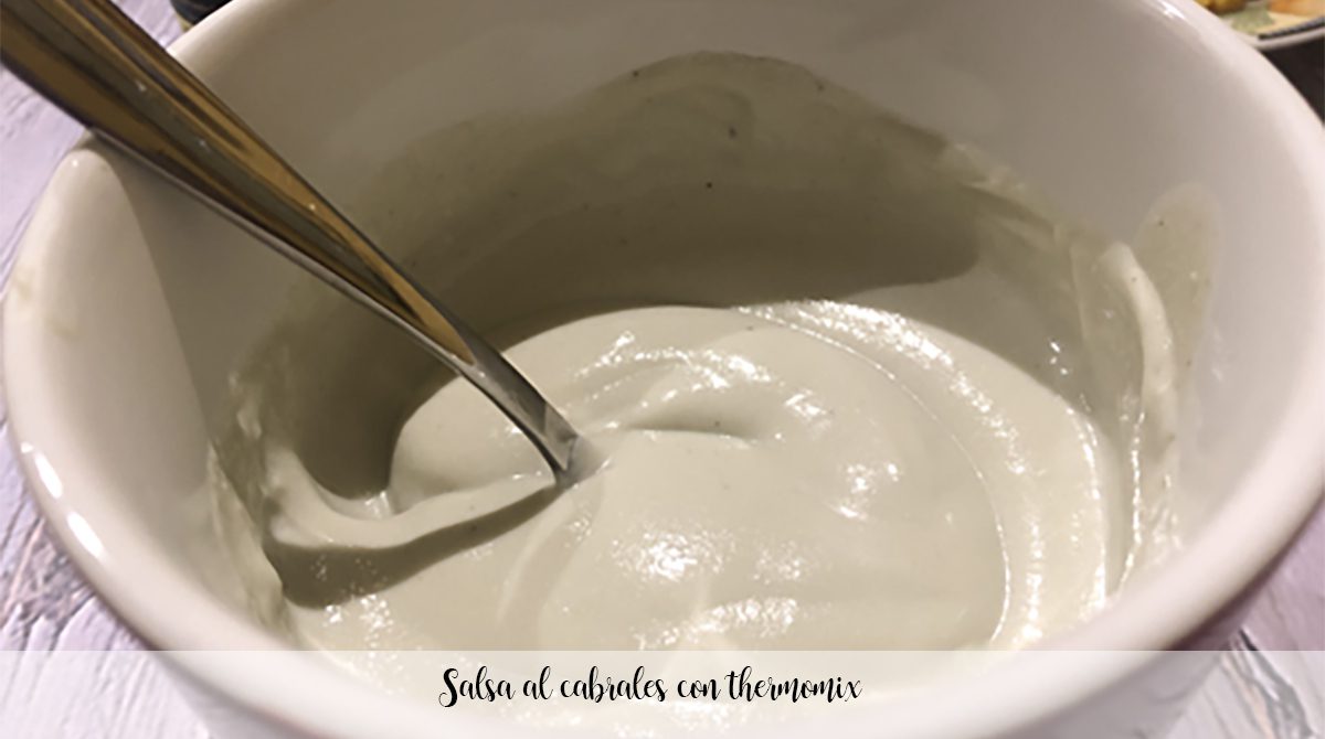 Sauce cabrales au thermomix