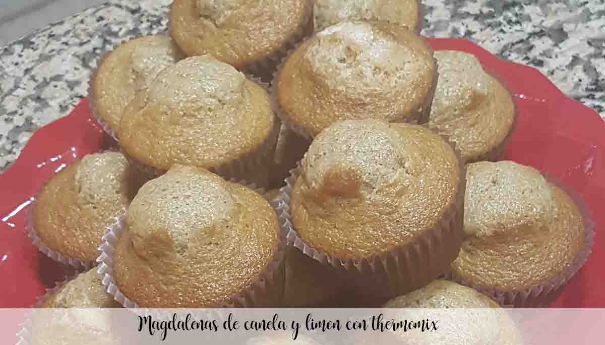 Muffins cannelle et citron au thermomix