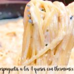Spaghetti aux quatre fromages avec Thermomix
