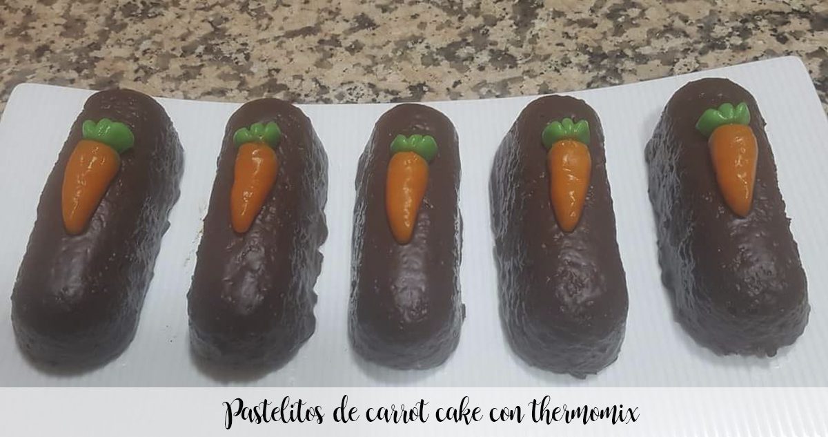 Cupcakes gâteau aux carottes au thermomix