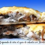 Empanada aux champignons et fromage cabrales avec Thermomix