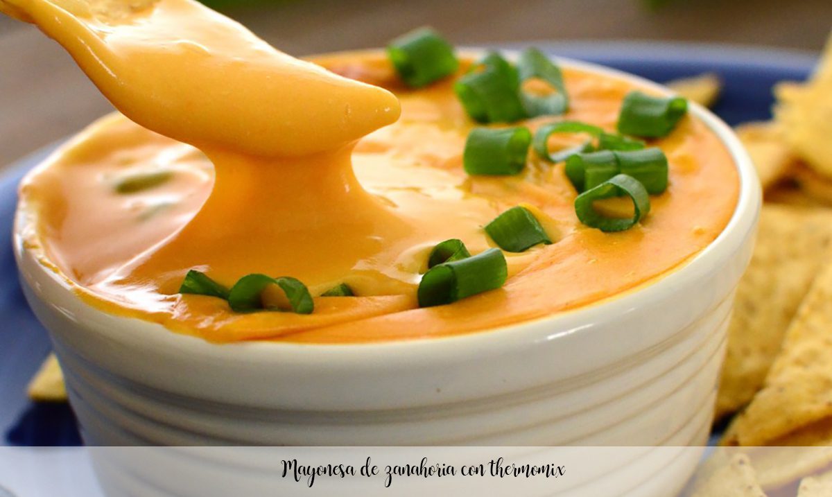 Mayonnaise aux carottes au thermomix