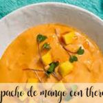 Gazpacho de mango con Thermomix