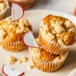 Muffins pomme et cannelle sans beurre avec Thermomix