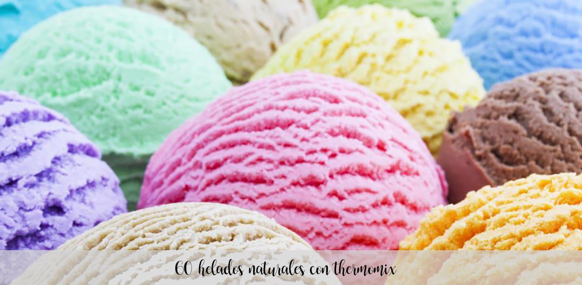 60 glaces nature au thermomix
