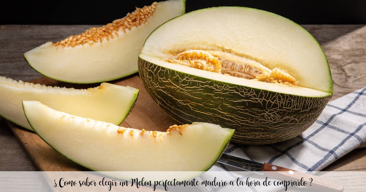 Comment savoir choisir un Melon parfaitement mûr lors de son achat ?