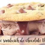 Crème Glacée Sandwich au Chocolat avec Thermomix
