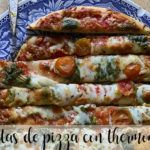 Barritas de pizza con Thermomix