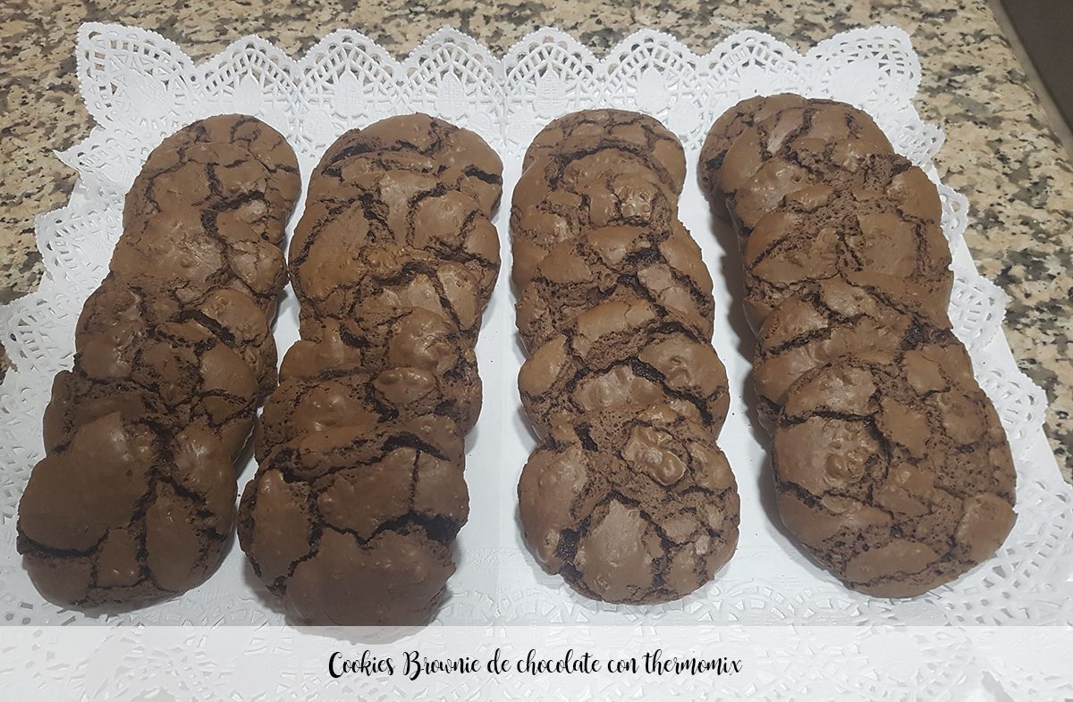 Biscuits Brownie au chocolat avec thermomix