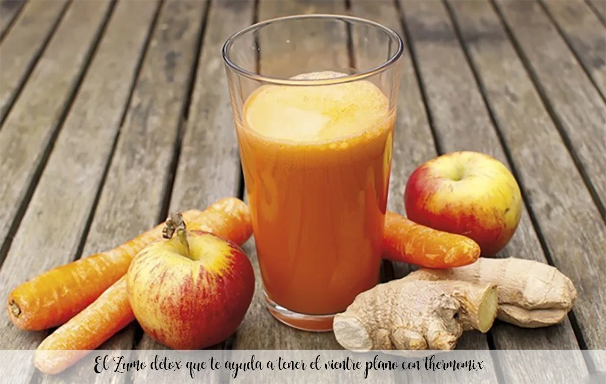 Le jus détox qui vous aide à avoir un ventre plat avec le thermomix