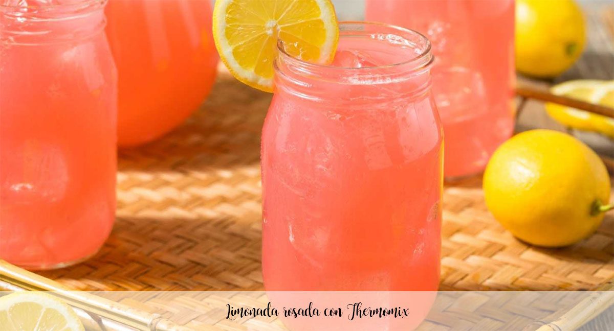Limonade rose au Thermomix